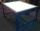 Stół podświetlany z pochylanym blatem 160x120 cm
