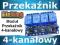 014 4-kanałowy moduł przekaźnika 5V 10A Arduino