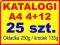 DRUK KATALOGÓW KATALOGI 4+12 25 sztuk