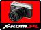 Srebrny aparat Fujifilm X-E2 + obiektyw 18-55mm