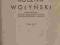 Rocznik wołyński Bereźnica Wołyń Ostrogski 1938