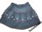 86 92 Bhs SPÓDNICZKA JEANSOWA  FALBANY TANIO