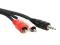 Kabel AUX (3PIN)-2xRCA (2xcinch) (1,5m)