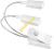 $ ADAM HALL SLED2PRO WHITE LAMPKA LED