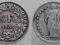 1931 Szwajcaria,1/2 franka,srebro do kolekcji
