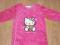 Welurowy pajacyk H&amp;M Hello Kitty - rozm. 74