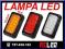 LAMPA 18 LED obrysowa TIR BUS obrys 12V 24V MOCNA