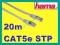 Kabel sieciowy CAT5e STP 20m HAMA *W-Wa*