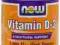 SKLEP- Witamina D2 1000 iu 25mcg 120kaps Now Foods