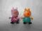 2 figurki świnka peppa i candy kot oryginalne