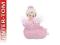 Figurka Dziewczynka w różowym bucie, 10,5cm, 1szt.