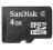 SANDISK SECURE DIGITAL MICRO SDHC 4GB
