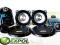 GŁOŚNIKI DALCO ZESTAW 4 SZT + ZWROTNICE 130W
