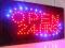 OPEN 24 H F/r REKLAMA LED NEON BANER