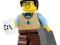 LEGO MINIFIGURES 8831 Figurka seria 7 PROGRAMISTA