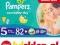 PAMPERS Active Baby Dry Junior 5 82szt pieluchy