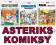 KOMIKSY ASTERIKS Albumy 22 23 24 R.Gościnny HIT!