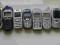 Zestaw 7 telefonów Siemens, Motorola i Alcatel BCM