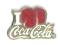 odznaka I love Coca Cola (9) WYPRZEDAŻ !!