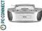 RADIOODTWARZACZ RADIO BOOMBOX PHILIPS MP3 CD FM