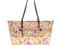 Torba Pink Lining Notting Hill Tote Cottage Garden