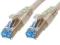 Patchcord RJ-45, kat.6A, S/FTP, szary - 3m Value