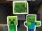 Minecraft Creepers - naklejka