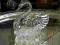 bajkowy srebrny łabędź cukiernica przyprawy srebro