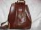ŚLICZNY  WŁOSKI SKÓRZANY PLECACZEK