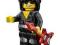 LEGO MINIFIGURES SERIA 12 GWIAZDA ROCKA NOWA