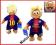 MASKOTKA FC BARCELONA FCB LEO MESSI Bear Leag 39cm