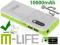 M-LIFE POWERBANK 10000mAh ML0637 BATERIA ŁADOWARKA