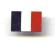 odznaka FLAGI PAŃSTW - flaga FRANCJA