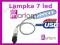 PC16 Lampka USB PC Notebook Laptop Metalowa 7 LED