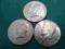 Zestaw 3 szt monet Usa 1969, 68 i 67 srebro 0,400