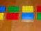 LEGO DUPLO - 8 KOLOROWYCH KLOCKÓW 2x4 PINY