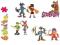 Scooby Doo Piraci - 2 figurki, 3 wzory DO WYBORU