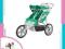 Wózek Instep Flash Fixed Wheel Jogger Grass DUO