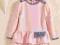 Tunika sukienka 116/122 różowa
