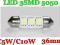 Żarówka LED rurka 36mm 3 SMD 5050 C5W C10W GDAŃSK