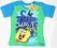 T-SHIRT zielony SPONGEBOB r.116/122