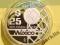 25 PESO - MEKSYK 1985 - MUNDIAL MEXICO 86- SREBRO
