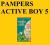 PAMPERS ACTIVE BOY 5 pieluchomajtki 48 szt.