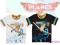 100 t-shirt PLANES samoloty r. 116/122 czarna