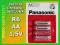 12 x BATERIA PANASONIC R6 R06 AA ZINC (BL)