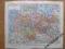 SAKSONIA KSIĘSTWA NIEMCY barwna mapa 1897 r.