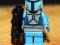 LEGO STAR WARS Figurka mandalorian + broń