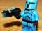 LEGO STAR WARS Figurka CLONE blue + pistolet