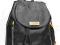 skórzany włoski plecak plecaczek hit gwiazd czarny