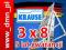 Drabiny drabina aluminiowa 3x8 KRAUSE + GRATIS